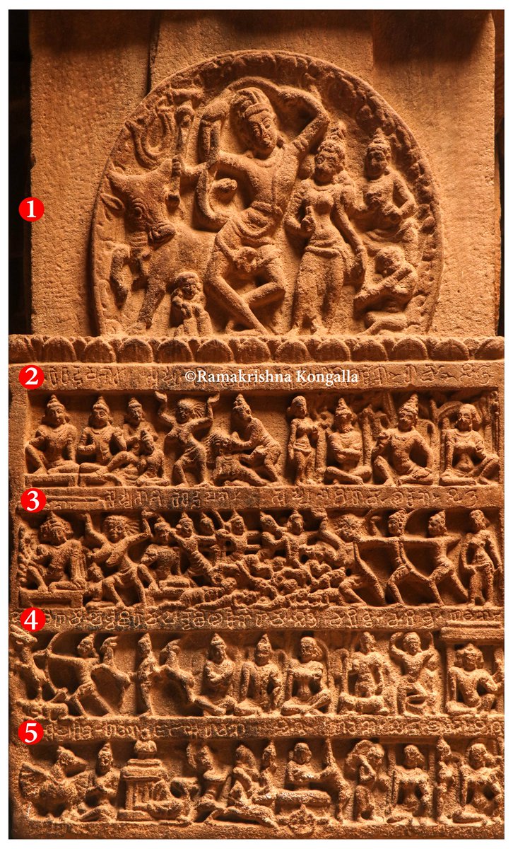 A Must readएक अवश्य पढ़ने की बातThis 1400 yrs old beautiful “Ramayana Sthambha” is from Virupaksha Temple, Pattadakal, Karnatakaयह 1400 वर्ष पुराना सुंदर “रामायण स्तम्भ” विरुपाक्ष मंदिर, पट्टाडकल, कर्नाटक से है। @ReclaimTemples @punarutthana  @LostTemple7