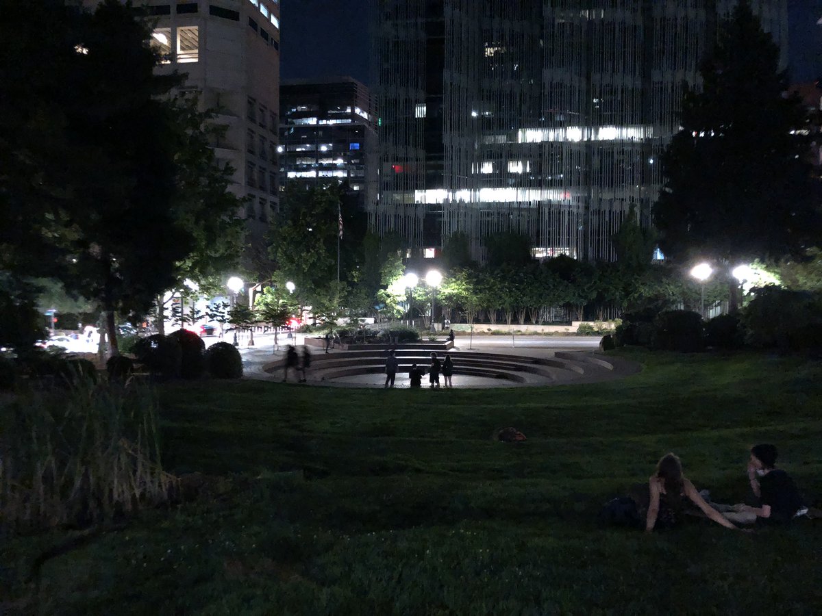 Schrunk Plaza is surprisingly and delightfully chill.