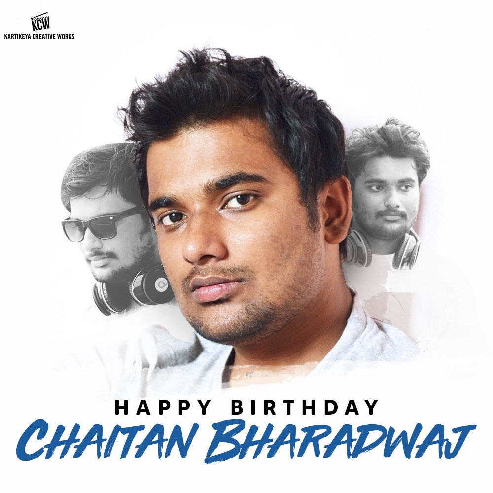 Here's wishing the most talented & one of the finest Music Composers @chaitanmusic a very Happy Birthday💐. Wishing him great success & a wonderful journey ahead! #HBDChaitanBharadwaj