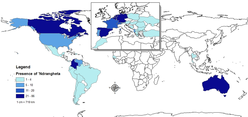 In 1994 the scholar Letizia Paoli wrote: "The Calabrian 'Ndrangheta: an underestimated phenomenon" ( https://bit.ly/30uCMr6&nbsp;). Ten years later,  @FraCalderoni et al. documented its presence around the world ( https://bit.ly/2ZQGhZP&nbsp;) - is it still an underestimated phenomenon? 3/