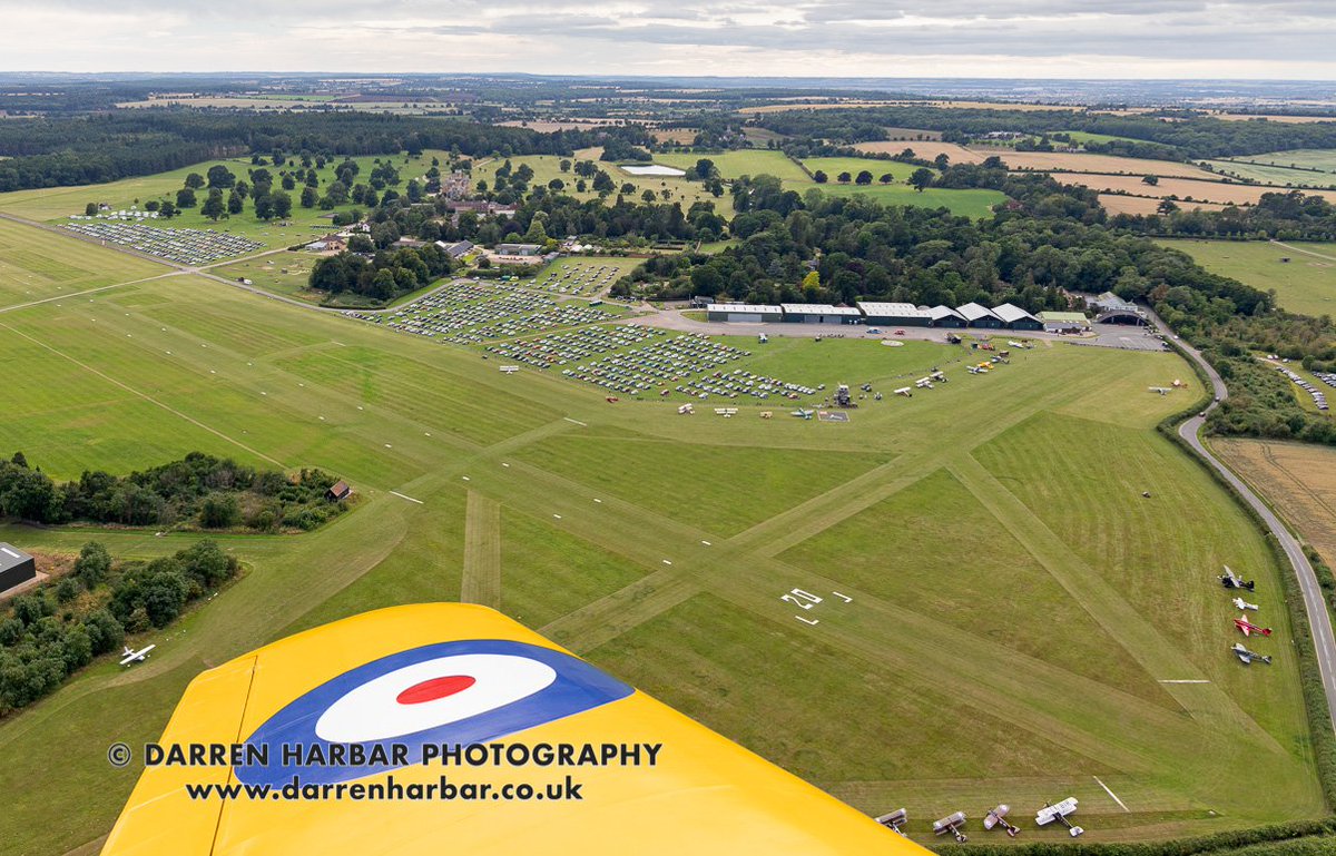 Great to get this view overhead @Shuttleworth_OW on Saturday for the #driveinairshow Well done all involved!