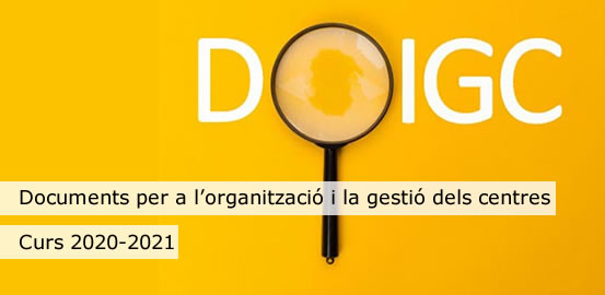Ja podeu consultar els Documents per a l'organització i la gestió dels centres i les directrius per a l'organització i la gestió dels serveis educatius per al curs 2020-2021.
ensenyament.gencat.cat/ca/arees-actua…
#alscentres #doigc #organitzacióigestiódecentres