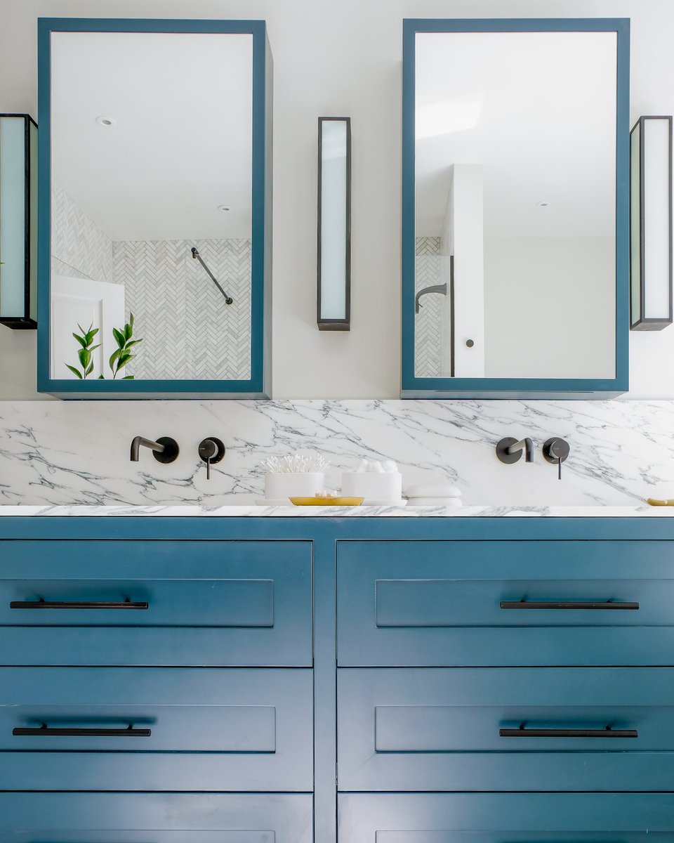 Blue is such a calming accent color. Perfect for any beach or modern themed bathroom! 

#professionalpaintingcompany #prostousingpros #paintersgonnapaint #renovateyourspace #homeimprovement #homedecor #homedesign #utahinteriordesign #interiordesign #thepainterbros