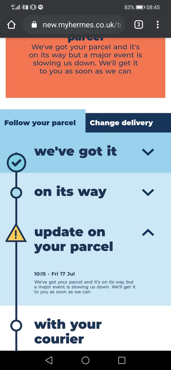 mayakthebrand's tweet photo. @zalando_uk I suggest you change delivery service because @Hermesparcels is a joke. Where is my order? https://t.co/UUDe4NqvVK