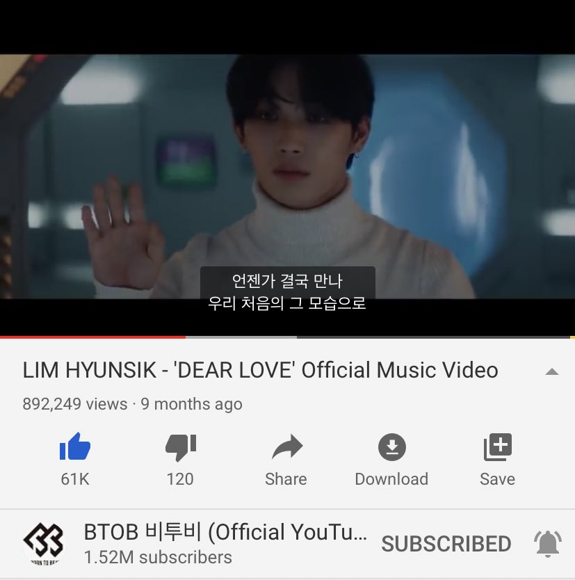Dear Love view count streaming thread 22JULY2020 4:46PM KST892,249