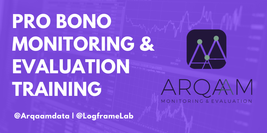 Recently came across <a href="/Arqaamdata/">Arqaam</a> and their work with #NGO at the x-roads of #Monitoring &amp; #Evaluation and #digitaldevelopment.

They offer #probono support and 1on1 M&amp;E expert training to grassroot orgs:
ecs.page.link/EwrrH
Worth checking!
#arqaam #logframelab #datascience