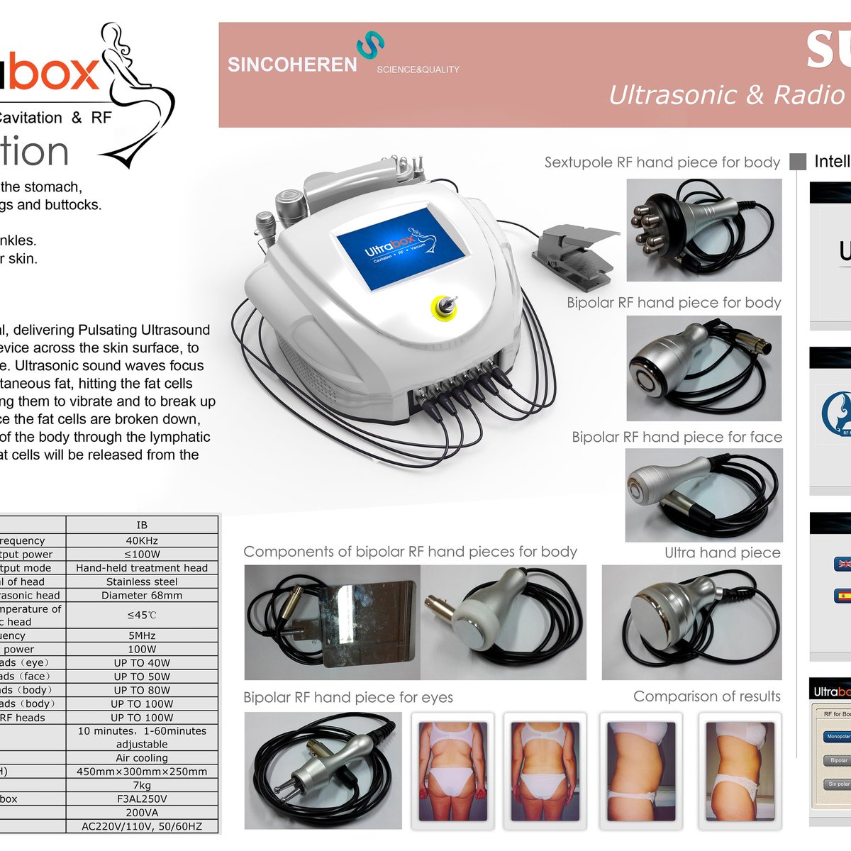 #Cavitation #vacuum #RF #bodyshaper #beautymachine #bodytreatment #facialtreatment #burnfat #fatreduce #bodyslimming #bodycounting #facelifting #wrinkleremoval #skintightening #skinrejuvenation 👍🏻👍🏻#beautysalon #clinic,whatsapp: 008618513711609, website:  globalsincoheren.com
