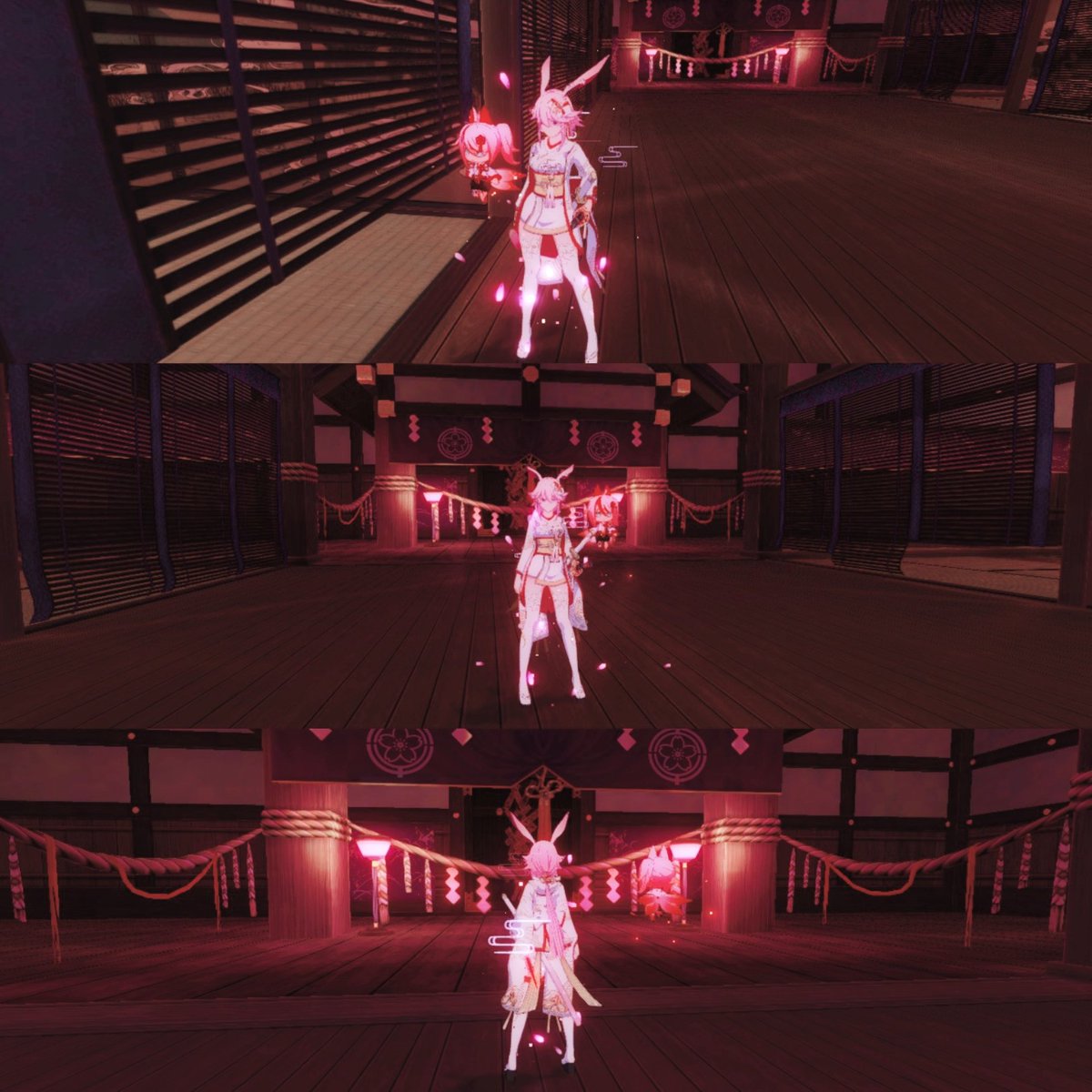 at this point it must be obvious, but I must mention how much I love her battlesuits, personality, & outfits! one day I'll own all of her outfits, watch me.she is truly the most beautiful & adorable miko, kallen is a lucky person.   #崩壊3rd  #崩坏3