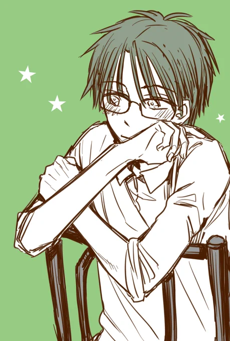 いいことあった?(ロッサリ) #魔女ツノ #国エルド 