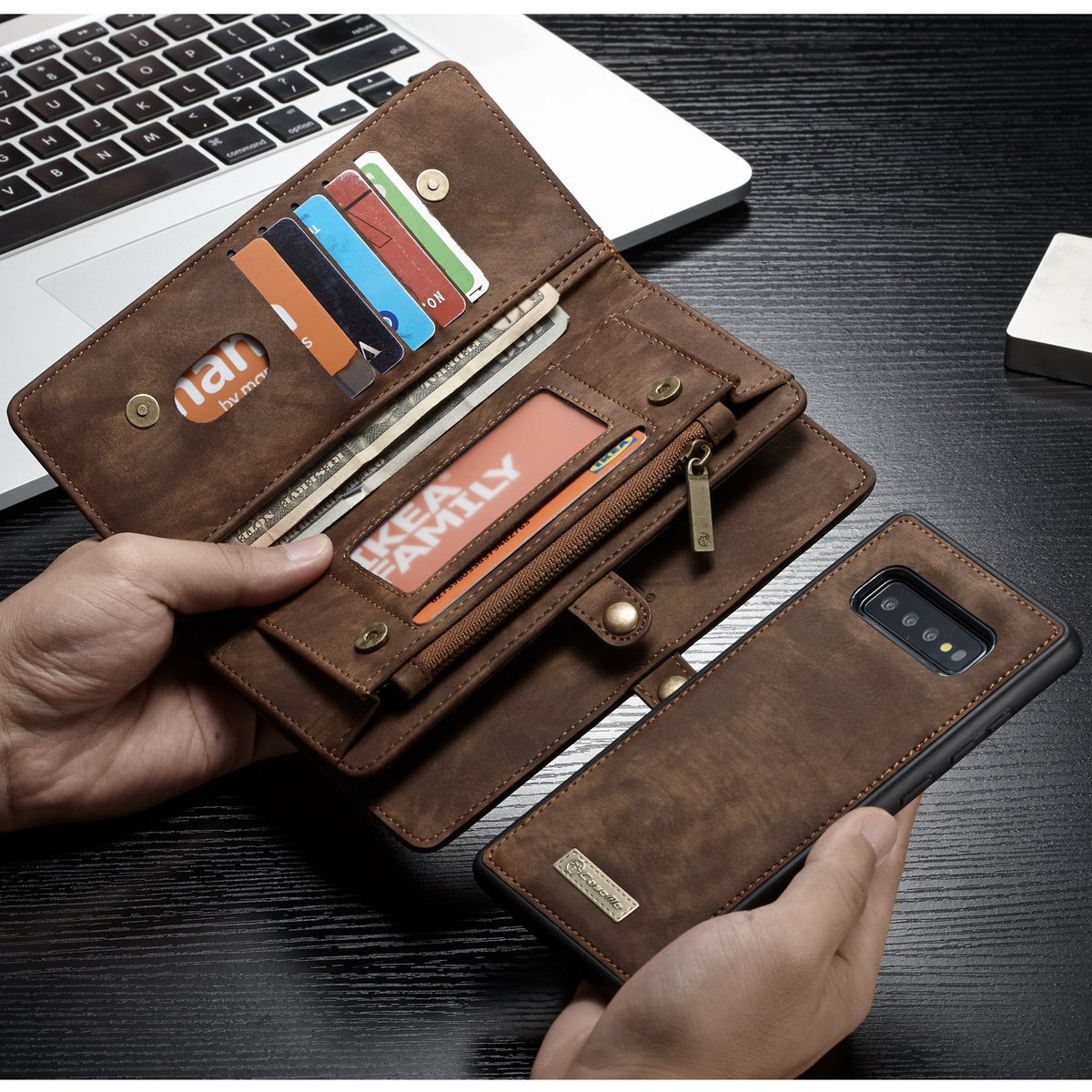 cellmost1's tweet photo. CASEME 008 Series detachable 2-in-1 multi-functional wallet split leather phone cover for #SamsungGalaxyS10🙌➡️https://t.co/m9r3pHubDu

#wallet #leather #smartphonecase #love #samsung https://t.co/neCcG8sBBH