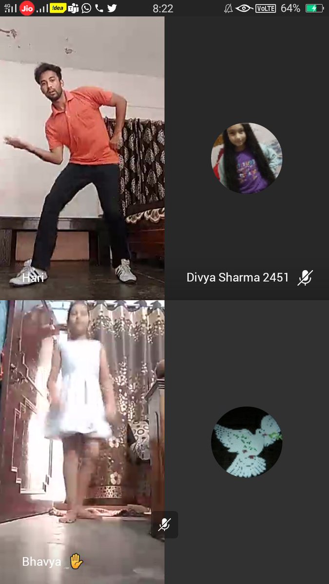 meenaks09023755's tweet photo. Happy to observe #remotelearning #danceactivity arye wah wah wah .Ss enjoyed tapping & moving .Thanks @hari @RobinCh12364716 promoting happiness around via @MicrosoftTeams @MicrosoftEDU @RiseUp4SDGs.Morepower @pkdhillon08 mam @harpreetmehta23 @NidhiTh43971395 https://t.co/cvxENeze9l