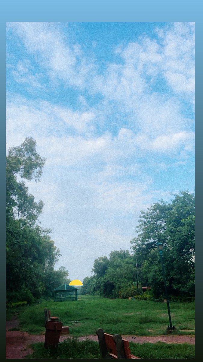 bitingfriends's tweet photo. call me aunty coz morning walks are my favourite activity now #everythingisgreen https://t.co/oSuXIiJXK0