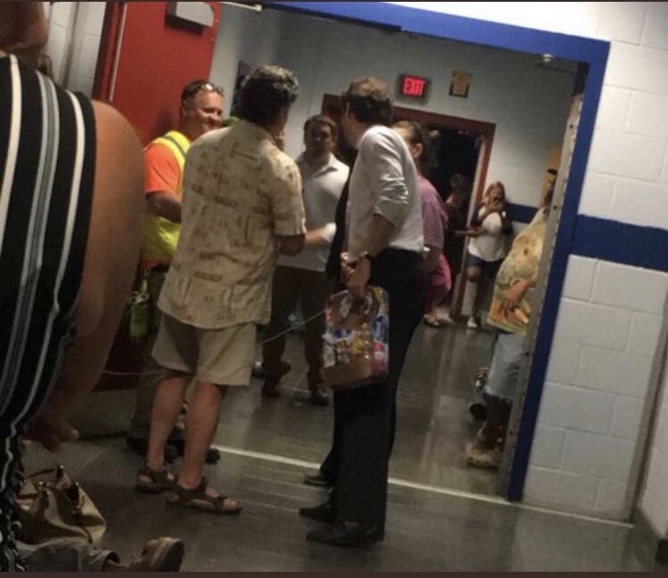 Due to lack of workers watching, the candidate was seen at polling precincts ALL DAY! He’d leave one polling location and go to another.Witnesses claim he was handing out snacks and water to voters as well as campaigning in line!