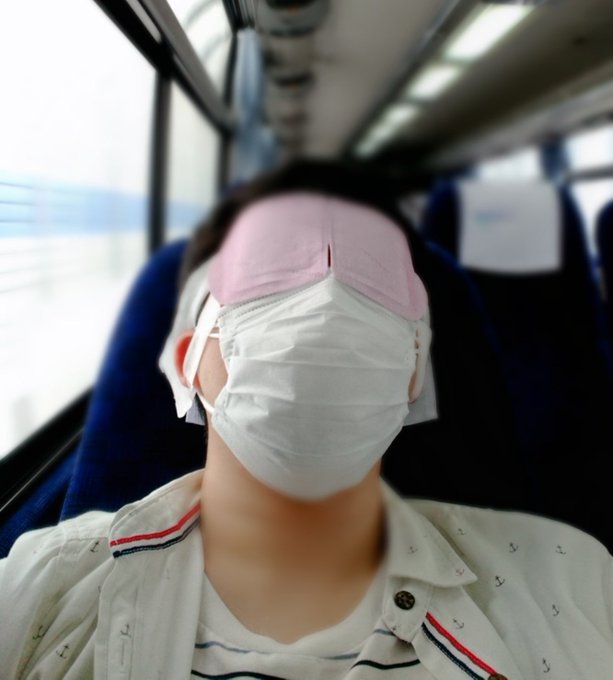 今徳島に移動中なんだけどマジで息が出来ねぇ コロナ許さん 