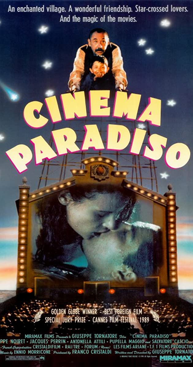 Cinema Paradiso 9.0/10Came for Morricone, left with a touching love story