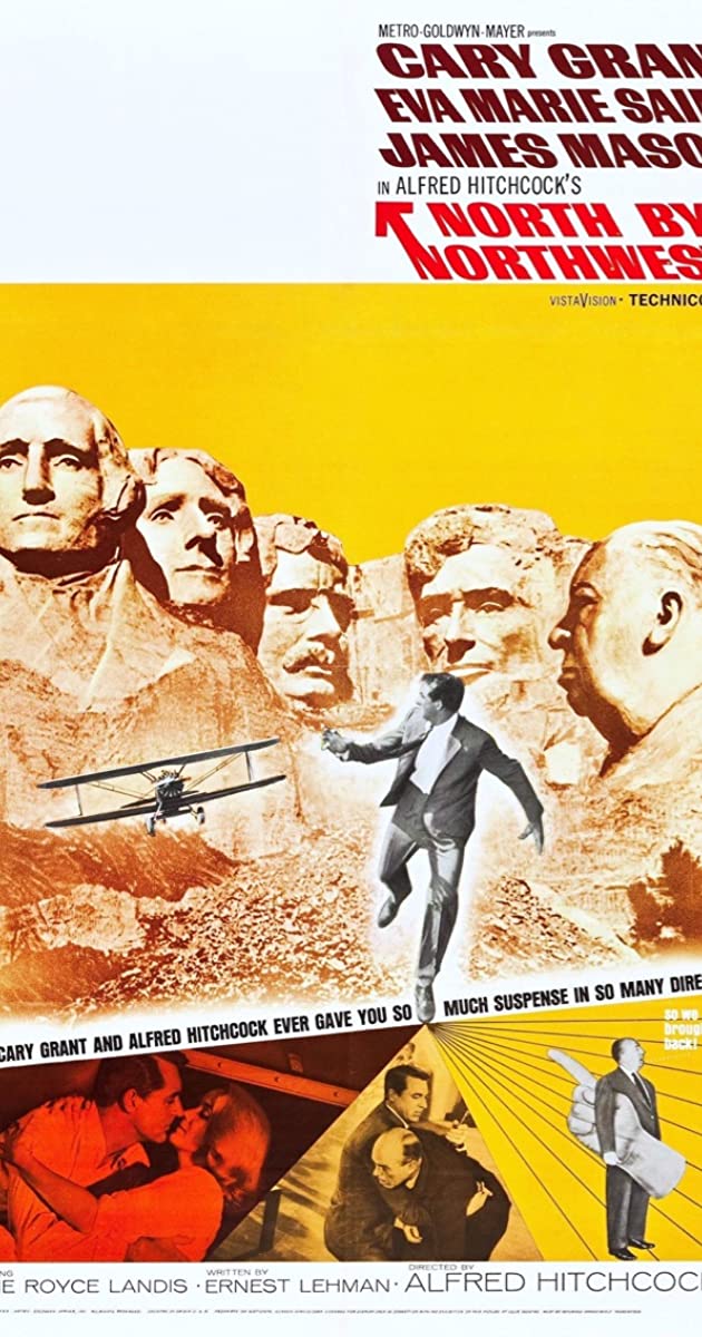 North by Northwest 10/10Should be the gold standard for influencing modern movies