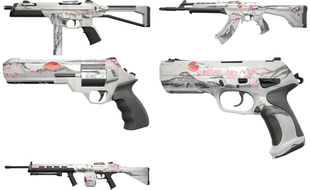 Valorant Sakura Classic skin