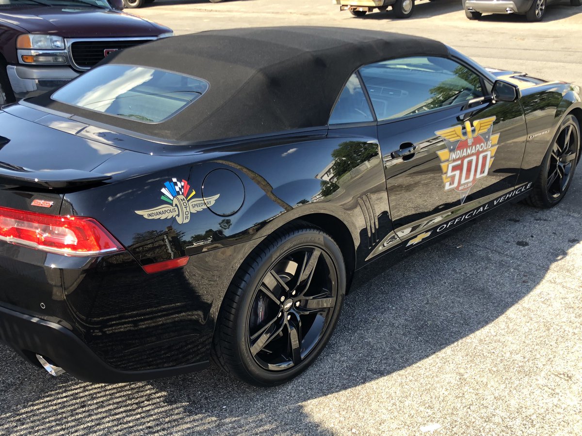 GETITDETAILED's tweet photo. 2014 #camaross number 1 of 50 #Indy500 pace car #getitdetailed #nyc #LongIsland https://t.co/y9RLasgvWT