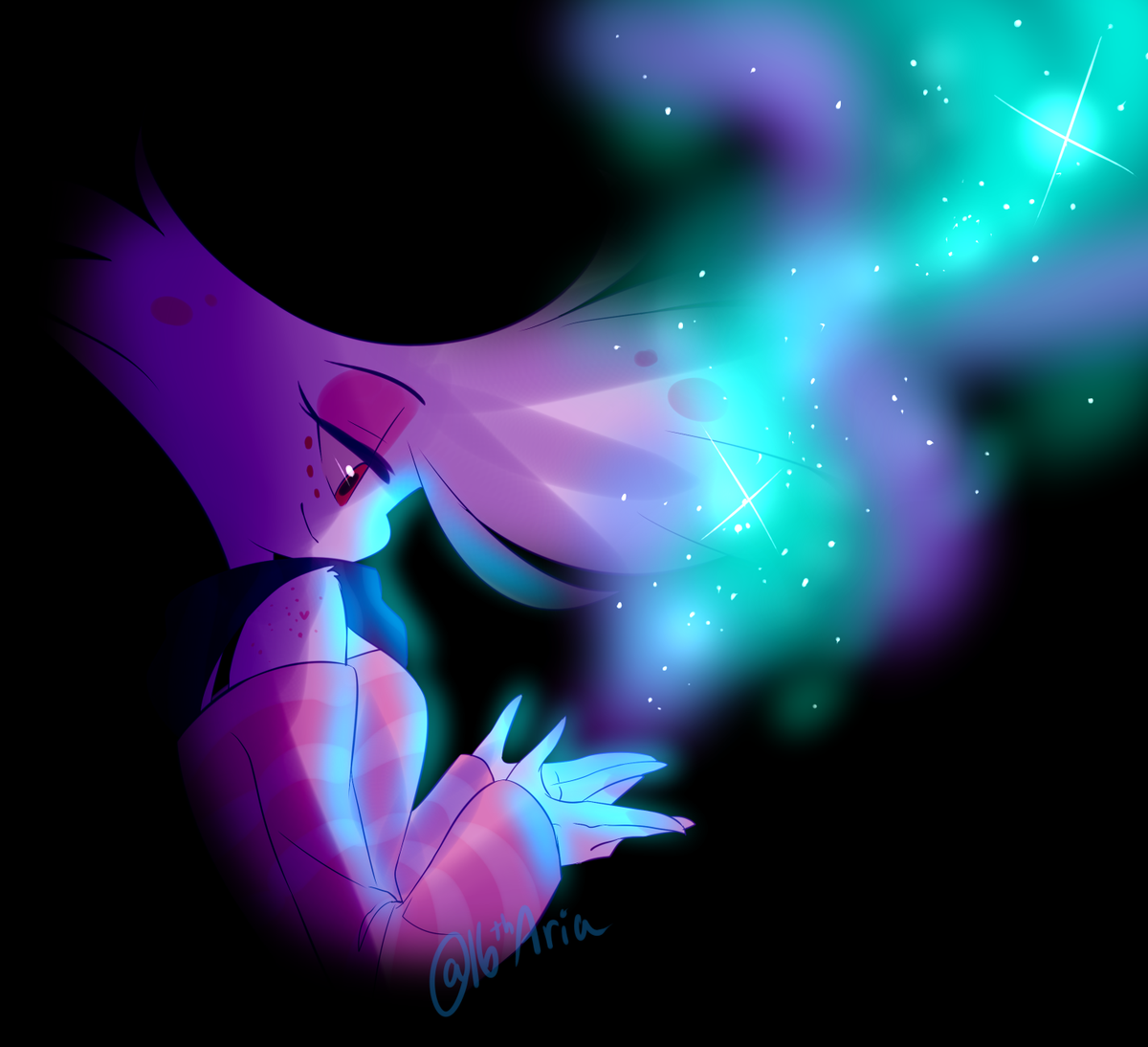 16thAria's tweet photo. 💫 Wishes ✨

#AngelDust #HazbinHotel https://t.co/RfYOkaTvA9