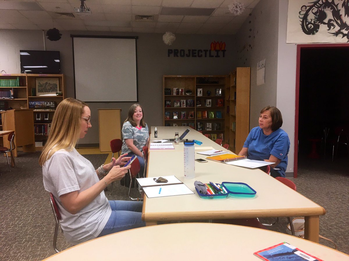 RondaGambleLMS's tweet photo. Working together to try and make our libraries as safe as possible for our kids. #TCSSLibraries https://t.co/JajfNuzMCU