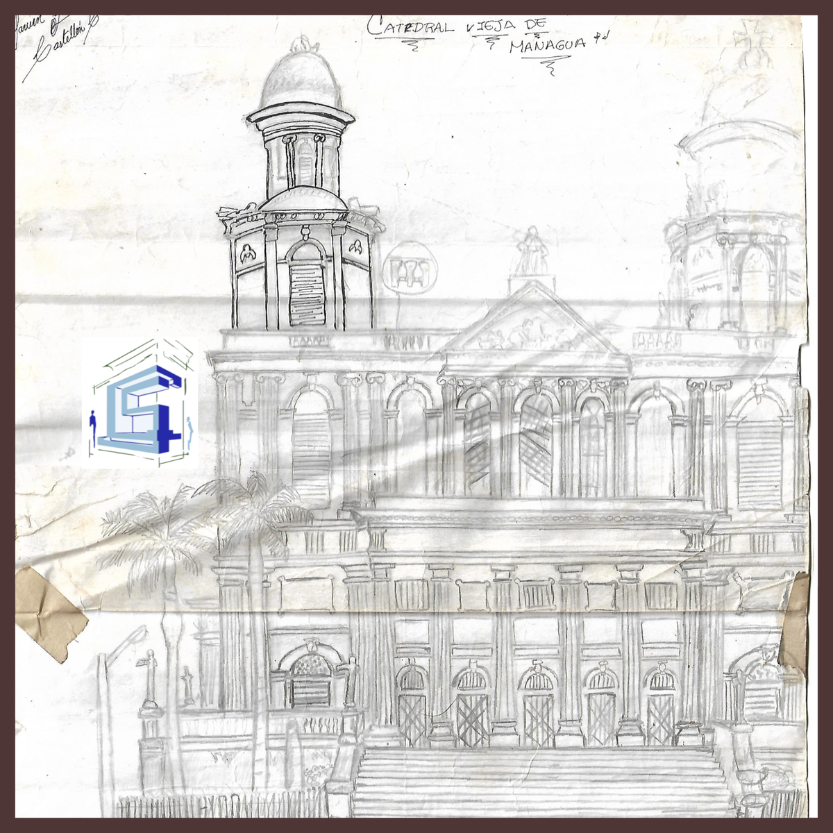 Arq_Harvin's tweet photo. Catedral Metropolitana Santiago Apóstol (Catedral Vieja de Managua) #dibujo año 2005
#construccion en el año 1928
#arquitectura #neoclasica #dibujos #arquitectosnicaragua #castellonsalasarq #nicaragua #diseñoarquitectonico #Render #edificiosimportantes #remodelaciones #arte https://t.co/atq2zDTjlz