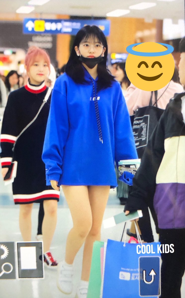 thread of yujin being really good at standing and walking