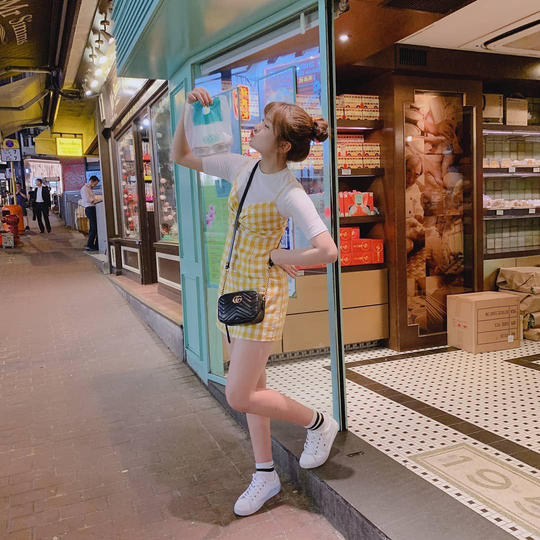 thread of yujin being really good at standing and walking