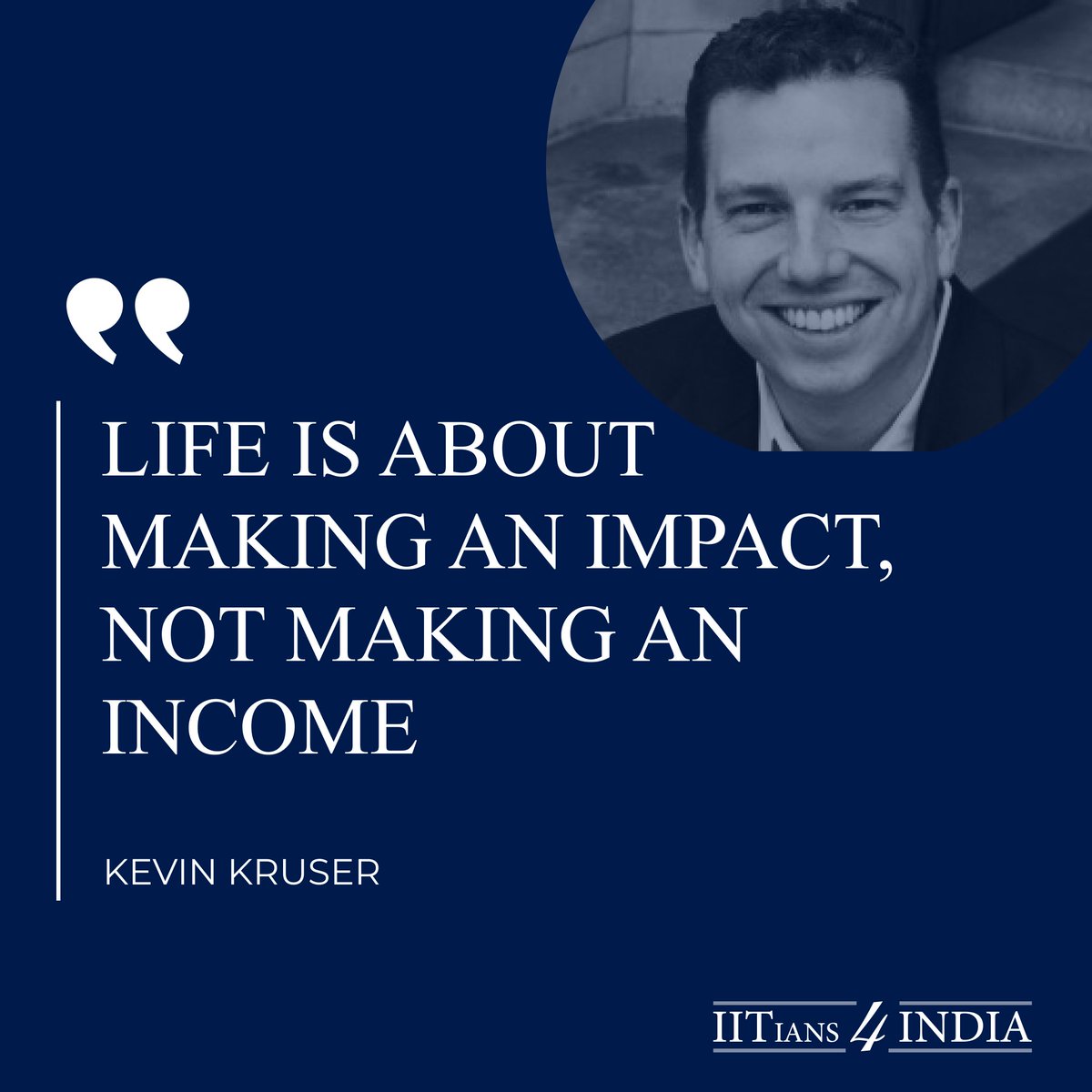 iitians4india's tweet photo. Make an impact. 
#WonderfulWednesday #fightagainstcorona #Volunteering #WashYourHands #KevinKruser
#iitians4india https://t.co/TGLAvRkpS8