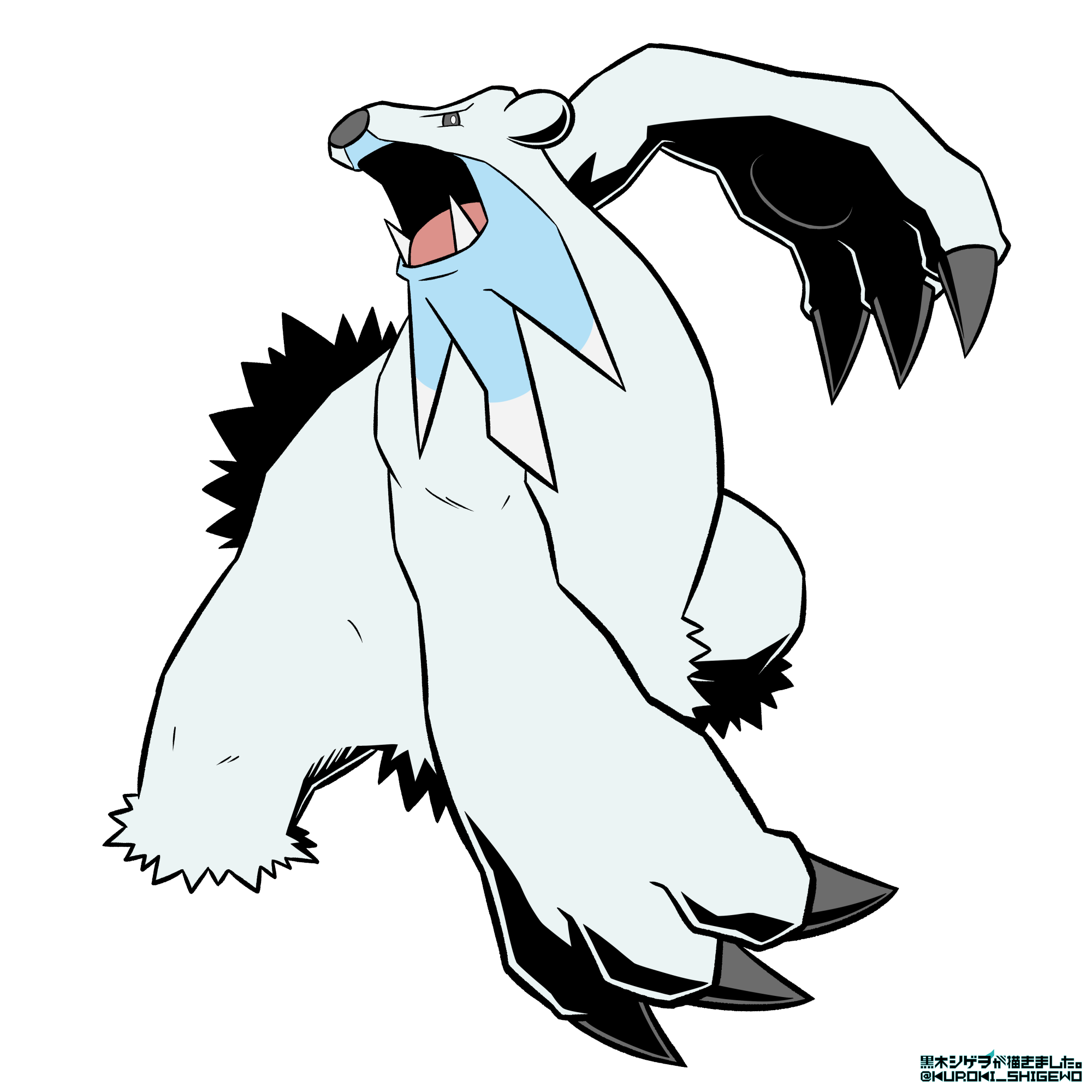 黒木シゲヲ ツンベアーを描きました 元ネタ ゲーム ポケモンbw ツンベアー は 私のyoutubeチャンネルの動画シリーズ 中堅 マイナーポケモンで厨ポケをしばくランダムバトル で私のパーティに入っているポケモンです ポケモン ポケモン剣盾