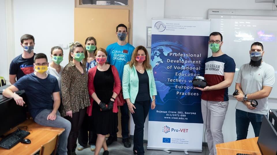 ProVETproject's tweet image. Our project partner, The School of Electrical and Computer Engineering of Applied Studies from Belgrade, has finished installation of new equipment for PRO-VET project on June 23rd 2020.