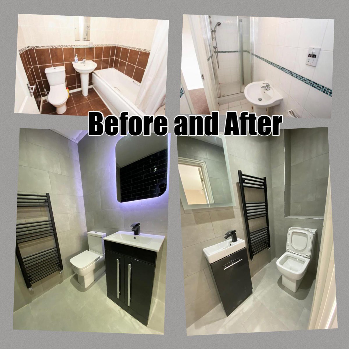 TradeTile's tweet image. A new bathroom renovation using our prozzo range 🤩