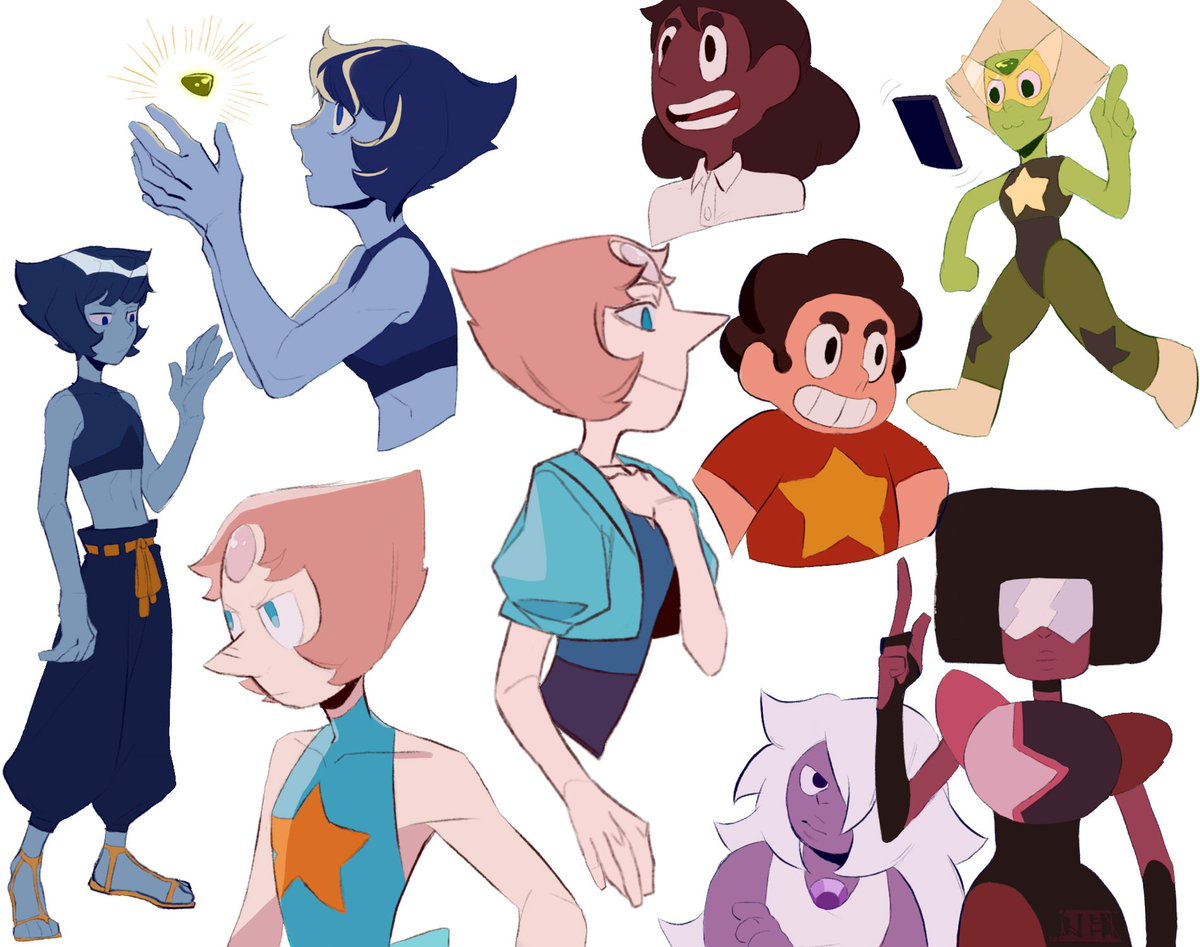 #StevenUniverse Pearl和一些其他