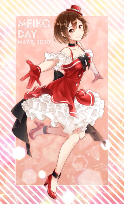 #MEIKOのイラストだけで興味を持ってくれる方へ届け 