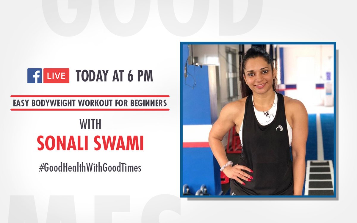 ndtvgoodtimes's tweet photo. Catch @sonali_swami for some #GoodHealthWithGOODTiMES and @RahulDevRising in conversation with @pujat_GOODTIMES for #GoodVibesWithGOODTiMES! https://t.co/WRRDaWOQmY