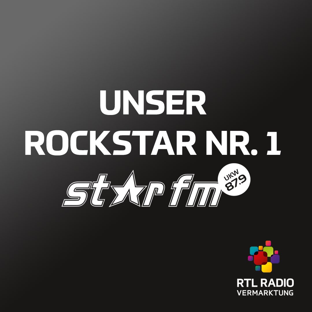 rtl_audio's tweet photo. @STAR_FM - unsere Nr. 1 unter den Rock-Stars - überzeugt als einziger Rocksender mit einer Platzierung unter den Top 5 im Reichweiten-Ranking für Berlin in der werberelevanten Zielgruppe 14-49.*

*ma Audio 2020 II, Berlin, 14-49 J., Mo-Fr D-Std. https://t.co/PVthqkOk0w
