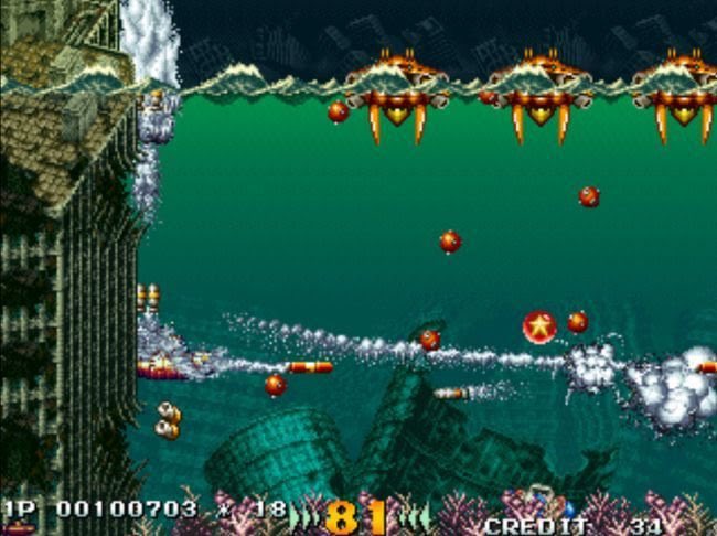 SirArturo3's tweet photo. El r-type de #irem en version sirenita. Menudo juegazo bajo el mar! Lo que me lleva a pensar @NintendoES ... para cuando un recopilarorio de Irem para #NintendoSwitch?!! 
#inthehunt #arcade #retrogames #RETROGAMING #pixelart #pixelperfect #videojuegos #videogames #psx https://t.co/JJGafTmMso