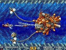 SirArturo3's tweet photo. El r-type de #irem en version sirenita. Menudo juegazo bajo el mar! Lo que me lleva a pensar @NintendoES ... para cuando un recopilarorio de Irem para #NintendoSwitch?!! 
#inthehunt #arcade #retrogames #RETROGAMING #pixelart #pixelperfect #videojuegos #videogames #psx https://t.co/JJGafTmMso