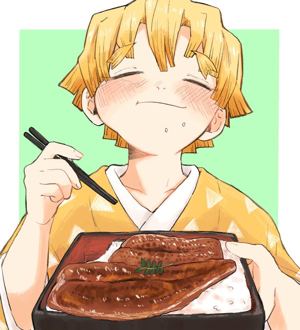 あぷさんがTwitterに投稿した我妻善逸(鬼滅の刃)のイラスト。