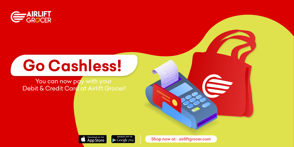 airlift_pk's tweet photo. Introducing digital payments at Airlift Grocer! Now pay with your debit or credit card at checkout for a smooth transaction!

Shop now at https://t.co/bUv6IXZO2e or download the app, available on Android &amp; iOS here: https://t.co/4h2QsrDqsr https://t.co/0b1iStUwMp
