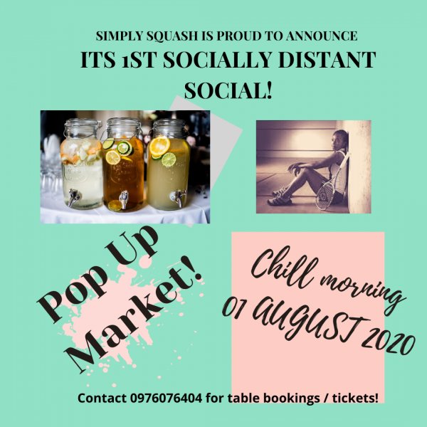 zam_loop's tweet image. Simply Squash Zambia is proud to announce its first Socially Distance Social!

Please note you must wear a mask to be allowed entry! 

#SocialEvents #ZedTwitter #StayInTheLoop 

For more: zamloop.com