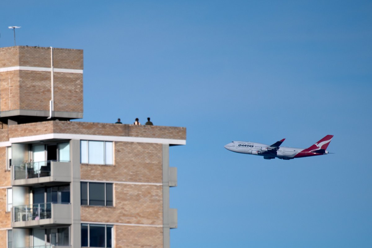 So long, and thanks for all the flights. I came to #Australia
on a 747; it is sad to say goodbye to <a href="/Qantas/">Qantas</a>'s last <a href="/Boeing/">The Boeing Company</a> 747. Comfortable, spacious, and smooth; it is no wonder these planes have been so popular with passengers for decades.