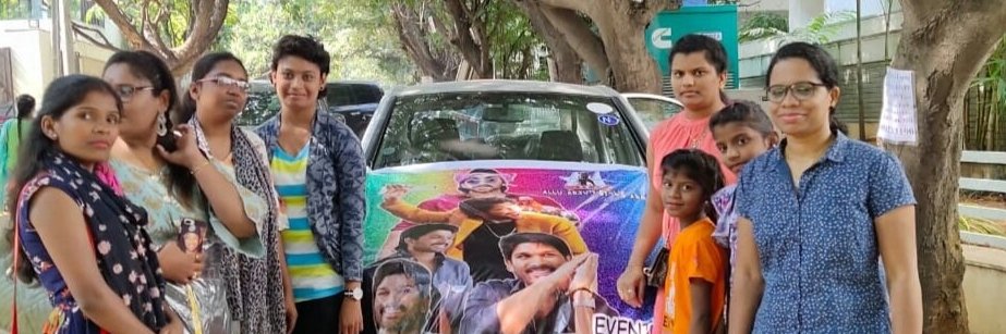 Last year sweaters distribute chesam sweepers ki