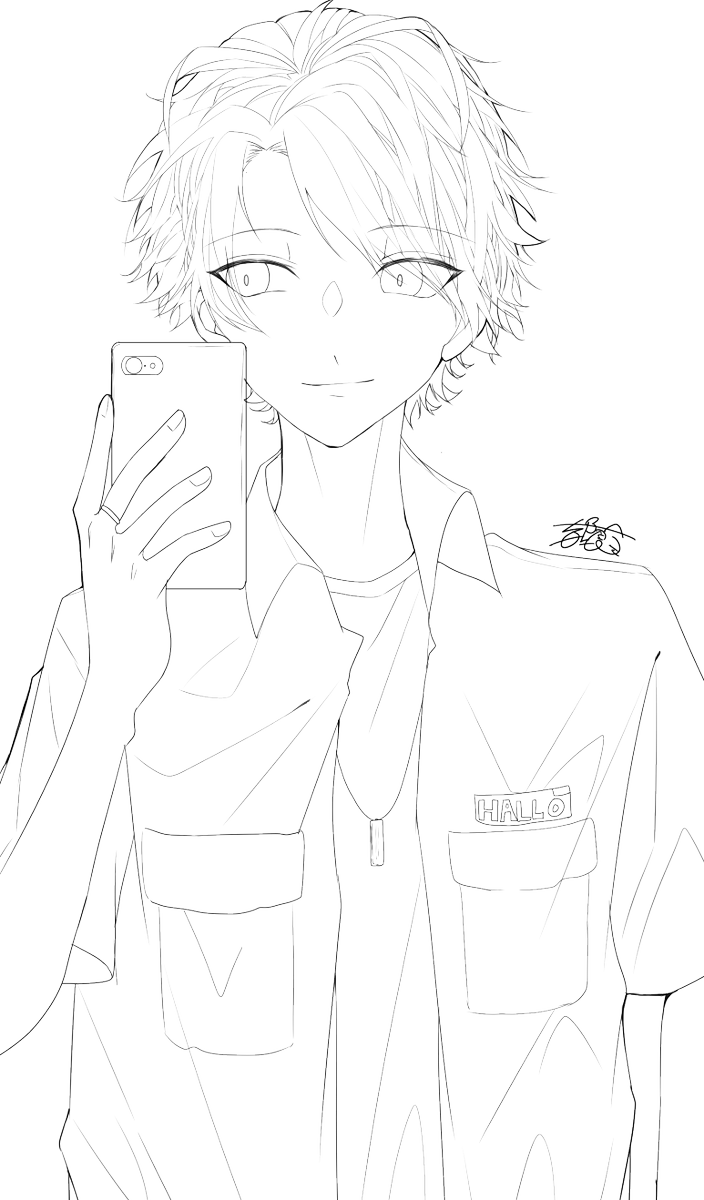 男の子練習強化週間なんで、描いていたんですが途中でちゃうな病発症したんでここで供養
pngなんで、よかったらぬってください・・・おうがくんのカラーは舞火ちゃんの設定書から全部塗れます