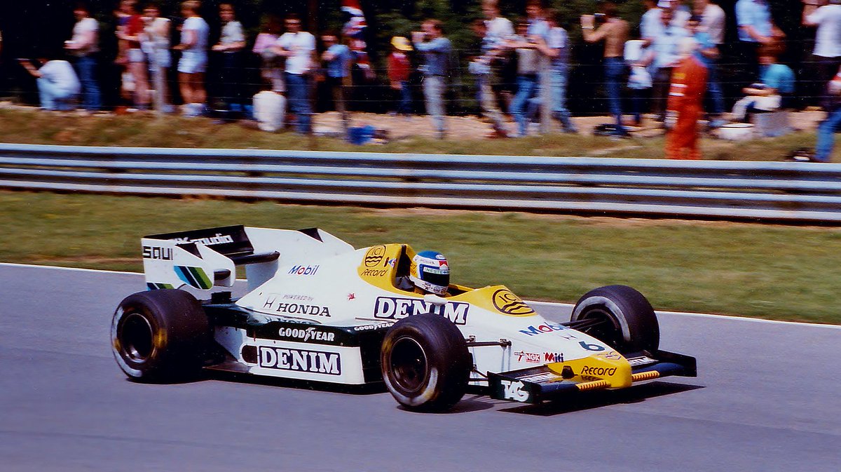 Zdravko Keke Rosberg In His Williams Fw09b Honda Ra164e V6t At Brands Hatch F1 1984 Britishgp Photo Ian Tilley T Co Bkmm2sm5sj T Co Qqqudwemll