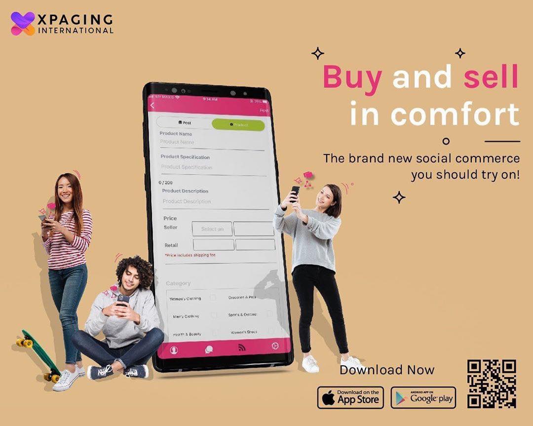 xpagingofficial's tweet photo. The brand new social commerce you should try on!
✅Buy and sell in comfort
✅Secure your personal details
✅Only on XPaging

#xpaging
#xpagingofficial
#xpaginginternational
#downloadxpaging
#marketplace
#chattingsystem
#newsfeed
#socialmedia
#earnmoney
#business
#product https://t.co/NdUrijEKiY