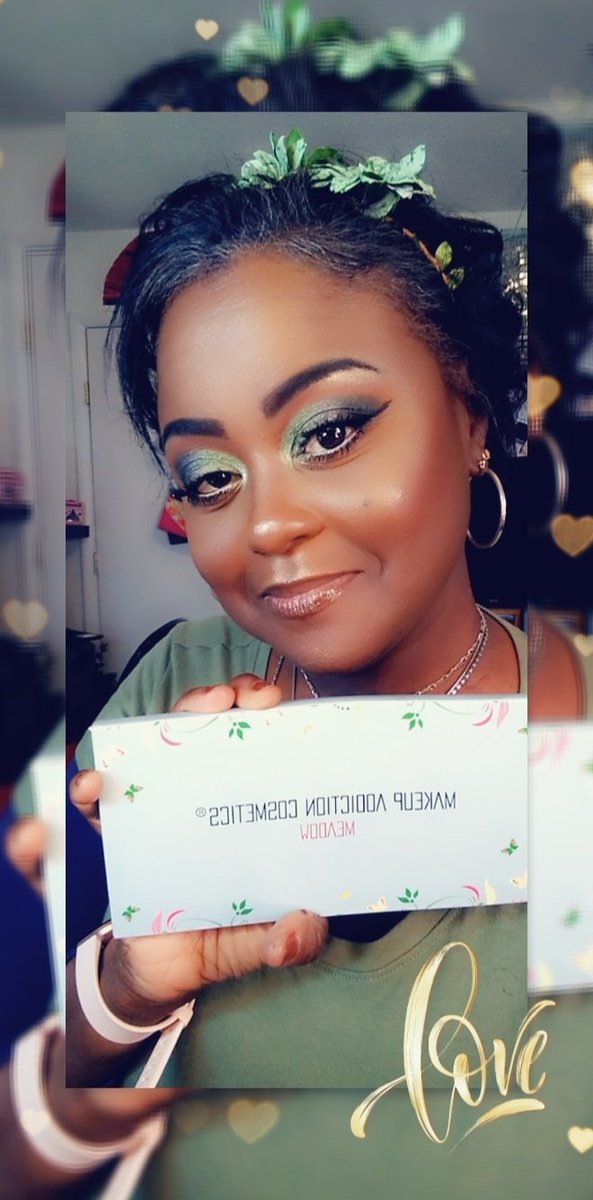 BBeauty1974's tweet photo. 🤩🌟Makeup Addiction Cosmetics - MEADOW Eyeshadow Palette. #makeup #makeuplook #mue https://t.co/kAgRcUCGRR