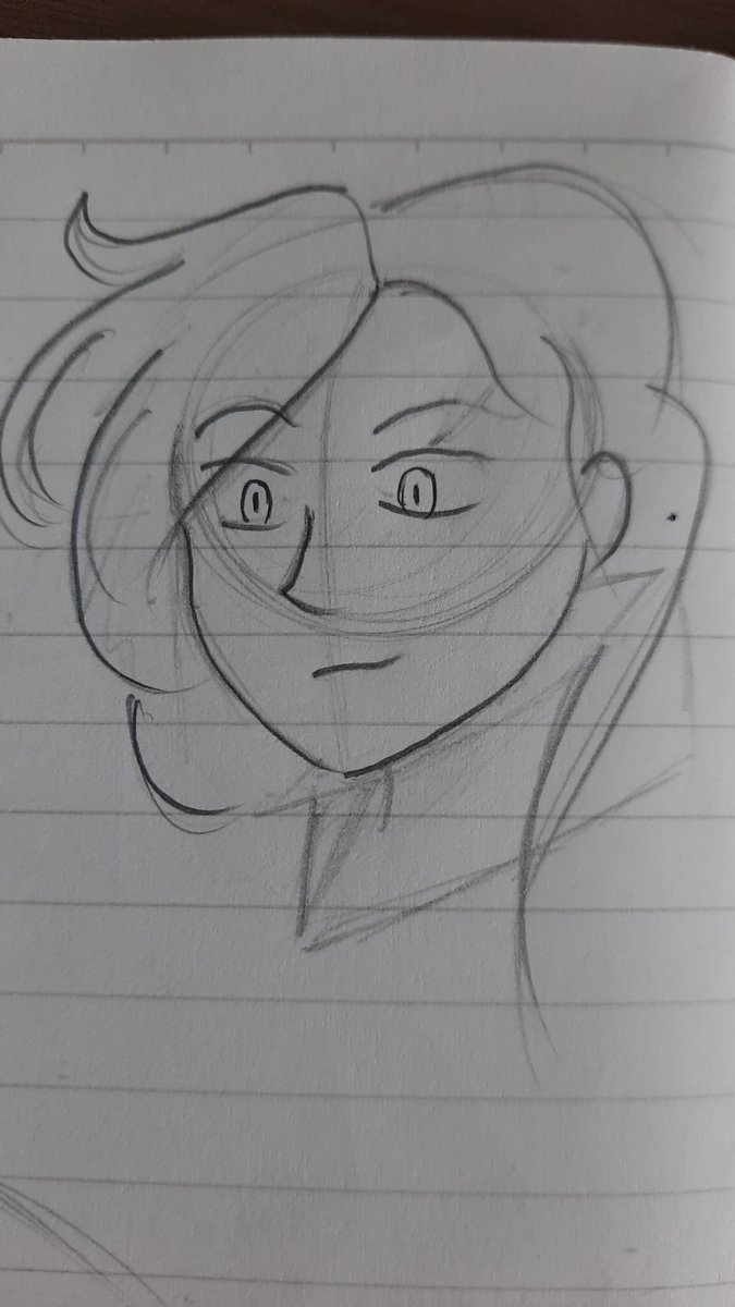 3 min sketch, accidentally drew this beauty