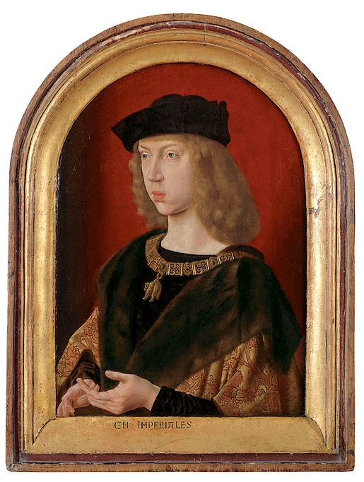 OldPortraiture's tweet photo. Born #OnThisDay in 1478: #PhilipofAustria (1478-1506), Duke of Burgundy, King of Castile 

Portrait by Master of Saint Gilles, ca. 1495-7

#PhilipI #FilipeI #PhiliptheFair #PhilippeleBeau #FilipsdeSchone #Habsburg #ChildrenInArt https://t.co/Ku36xfy0Vd