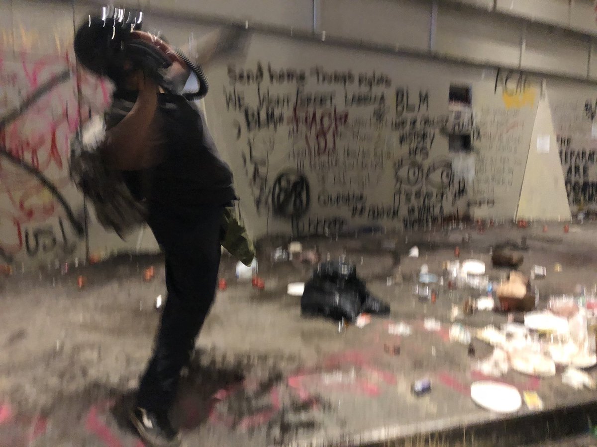 Back at the courthouse, some good tomatoes have come to an untimely end.