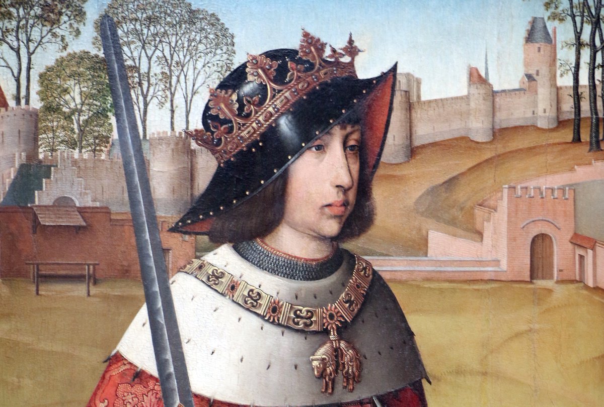 OldPortraiture's tweet photo. Born #OnThisDay in 1478: #PhilipofAustria (1478-1506), Duke of Burgundy, King of Castile 

Portrait by Master of Affligem (fl. ca. 1470-1510), ca. 1505-6

#PhilipI #FilipeI #PhiliptheFair #PhilippeleBeau #FilipsdeSchone #Habsburg https://t.co/Vt9ODPEL44